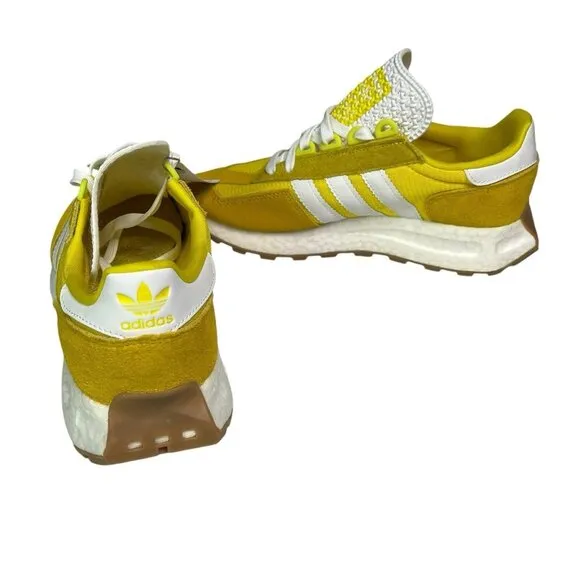 Adidas Retropy Retro E5 Yellow White Sneakers Shoes Size 6 Mens GW3208 NWT