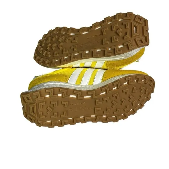 Adidas Retropy Retro E5 Yellow White Sneakers Shoes Size 6 Mens GW3208 NWT