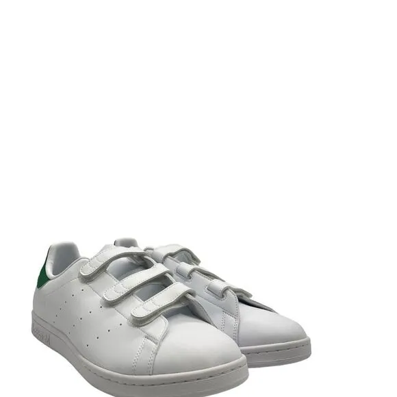 Adidas Stan Smith CF Men’s Sz 13 Casual Retro Shoes White Green Sneaker Trainer