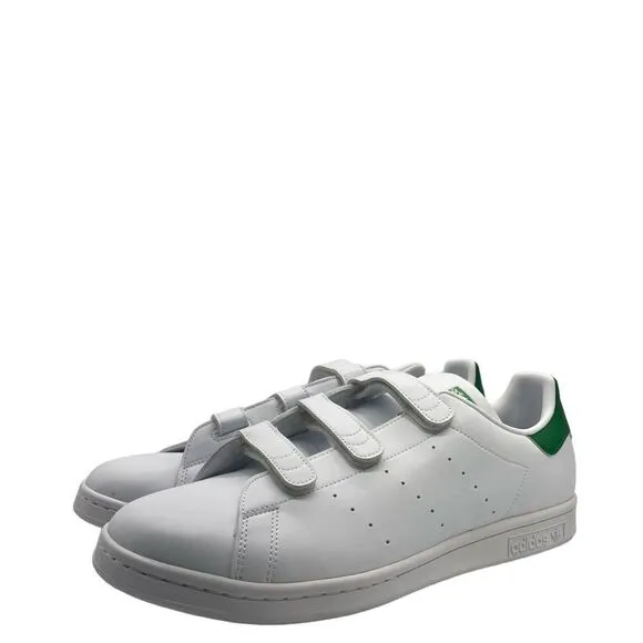 Adidas Stan Smith CF Men’s Sz 13 Casual Retro Shoes White Green Sneaker Trainer