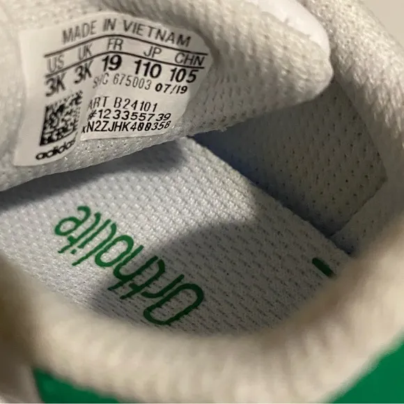 adidas Stan Smith Crib Shoes.