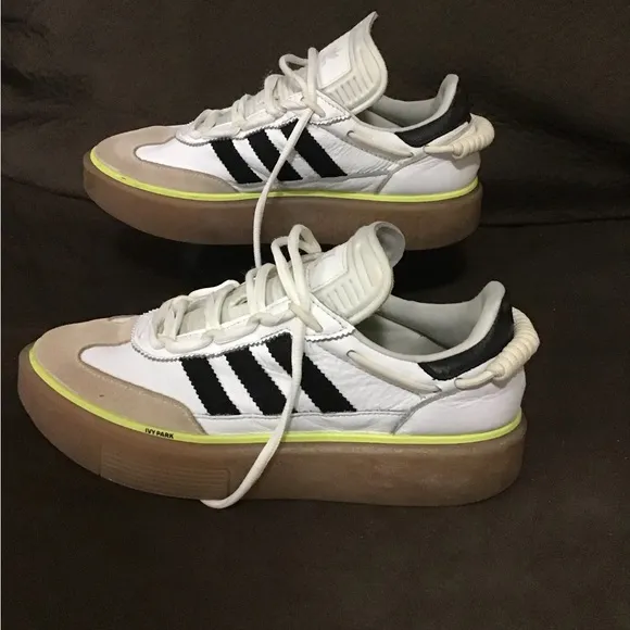 ADIDAS SUPER SLEEK 72 “BEYONCÉ IVY PARK WHITE BLACK Sz 9 ART S29030