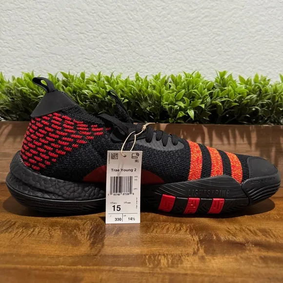 Adidas Trae Young 2 Atlanta Hawks Athletic Basketball Shoes HQ0986 Men’s Size 15