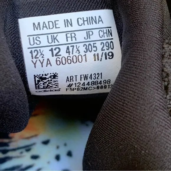 Adidas UltraBoost DNA CNY Chinese New Year Running Shoes Black Size 12.5 FW4321