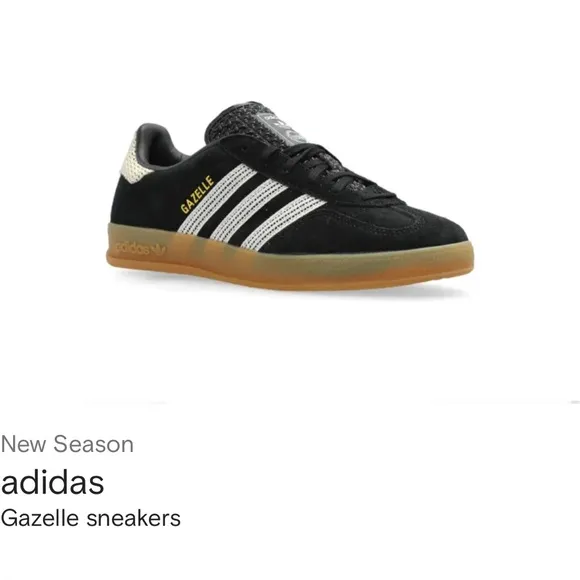 Adidas women’s 7 1/2 Black and White Sneakers