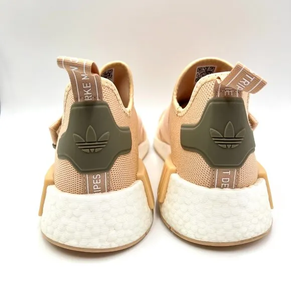 Adidas Womens NMD R1 Blush Pink White Casual Sneaker Shoes Size 10