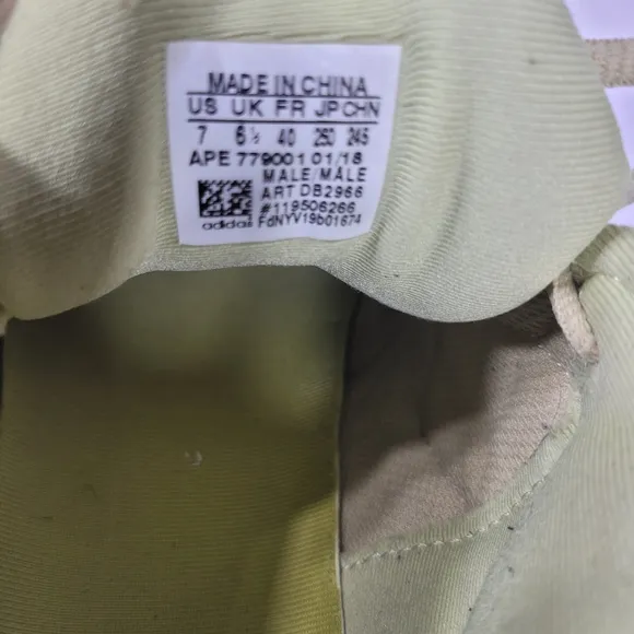 Adidas Yeezy 500 Super Moon Yellow DB2966 Size 7