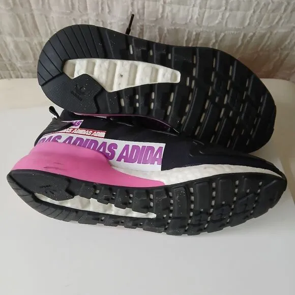 Adidas Women's Black and Pink ZX FX7050 Sneakers Shoes Trainer Sz.6.5- 7.5 /38
