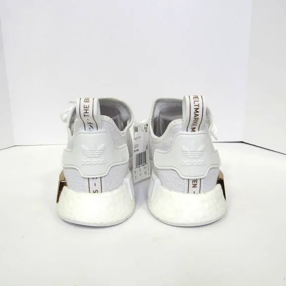 Adidas Women's NMD_R1 Shoes White /Metallic SZ 10