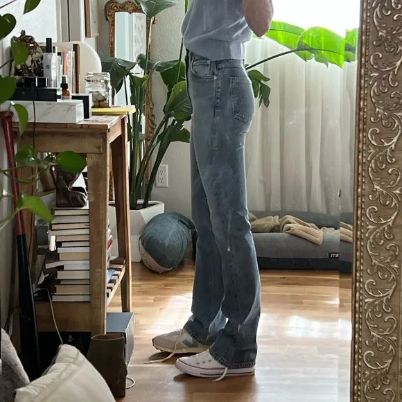 Agolde Vintage High Rise Flare Jeans 25