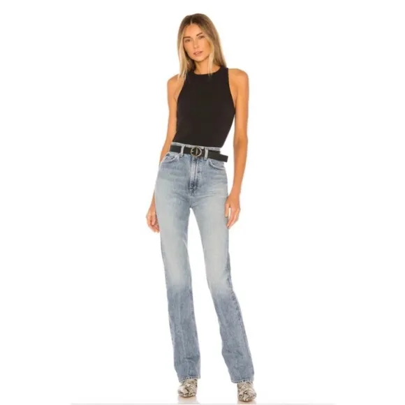 Agolde Vintage High Rise Flare Jeans 25