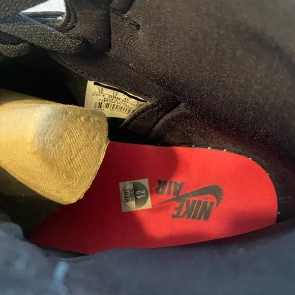 Air Jordan 1 Retro High OG Black and Crimson Tint