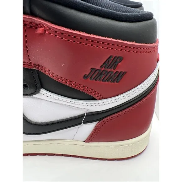 Air Jordan 1 Retro High OG Black Toe Reimagined (GS) Youth Shoes FD1437-106 6Y