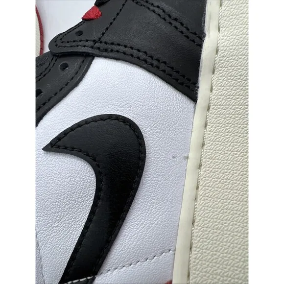 Air Jordan 1 Retro High OG Black Toe Reimagined (GS) Youth Shoes FD1437-106 6Y