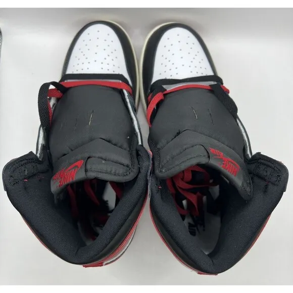 Air Jordan 1 Retro High OG Black Toe Reimagined (GS) Youth Shoes FD1437-106 6Y
