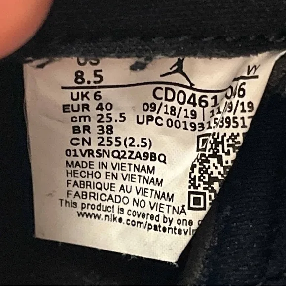 Air Jordan 1 Retro High OG UNC to Chi Black Red Blue