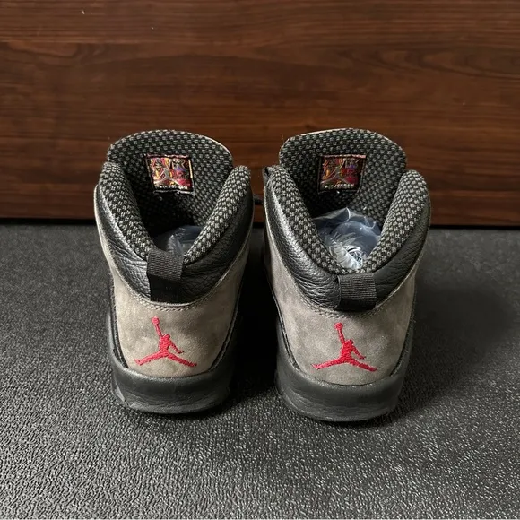 Air Jordan 10 Retro Shadow Shoes Sneakers Men’s Size 10