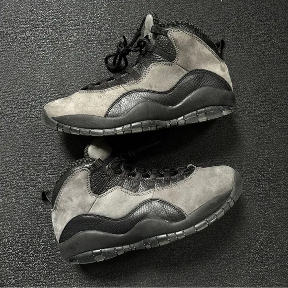 Air Jordan 10 Retro Shadow Shoes Sneakers Men’s Size 10