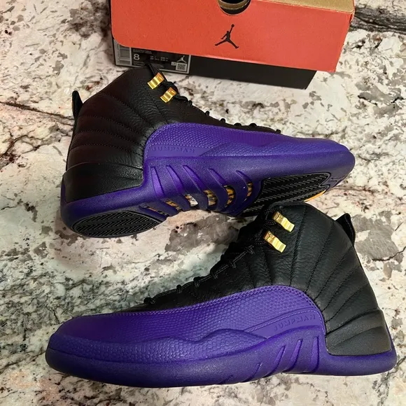 Air Jordan 12 Retro Field Purple Men's CT8013-057 Size 8 Shoes