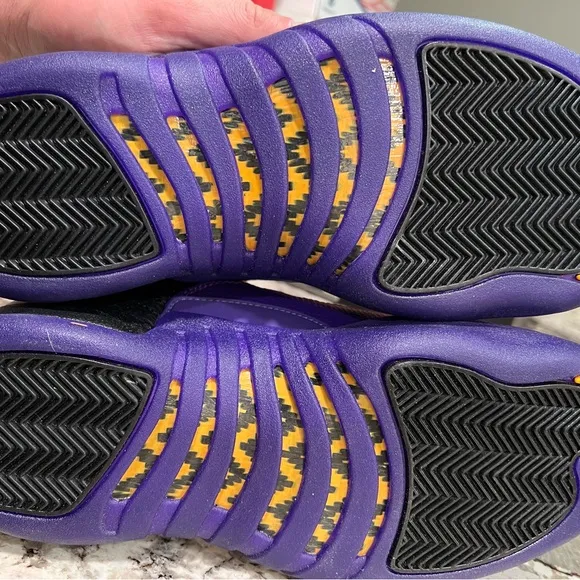 Air Jordan 12 Retro Field Purple Men's CT8013-057 Size 8 Shoes