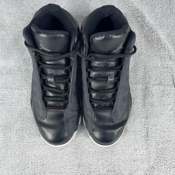 Air Jordan 13 Retro Hyper Pink Shoes Kids 3Y 439669-009 Black Nikes