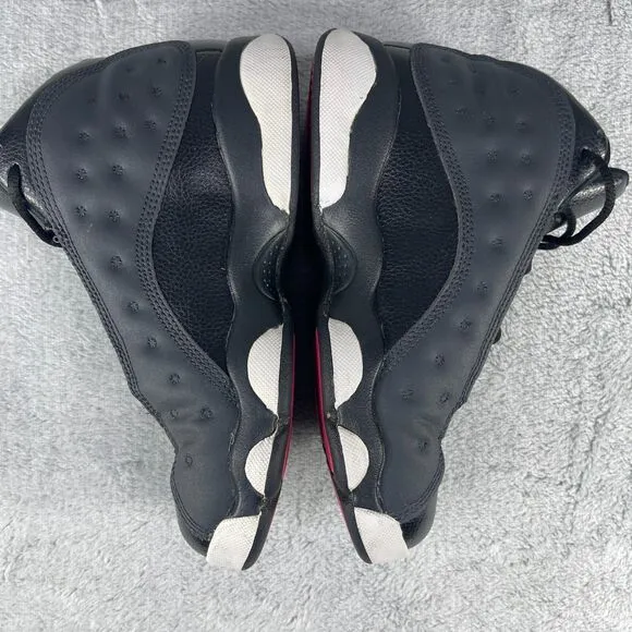 Air Jordan 13 Retro Hyper Pink Shoes Kids 3Y 439669-009 Black Nikes