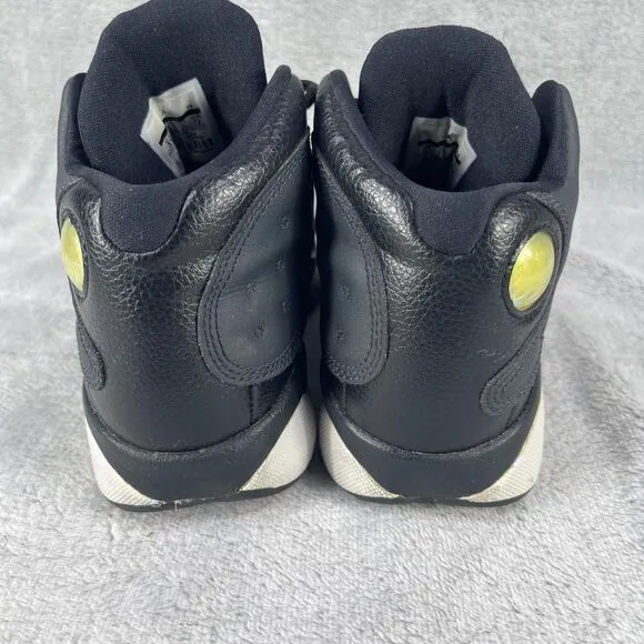 Air Jordan 13 Retro Hyper Pink Shoes Kids 3Y 439669-009 Black Nikes