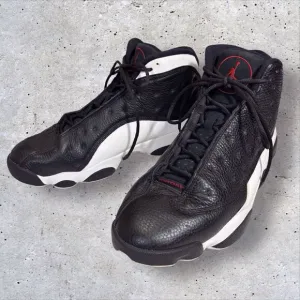 Air Jordan 13 Retro Reverse He Got Game Men's Size 11.5 Black White 414571-061