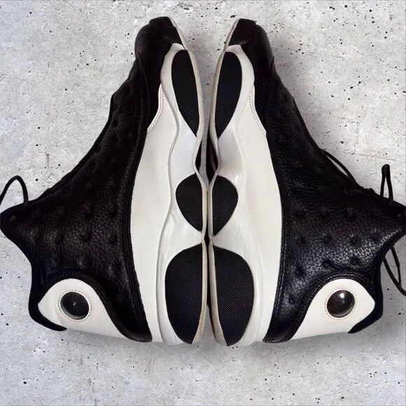 Air Jordan 13 Retro Reverse He Got Game Men's Size 11.5 Black White 414571-061