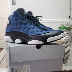 Air Jordan 13 Retro Sneakers in Blue and Black