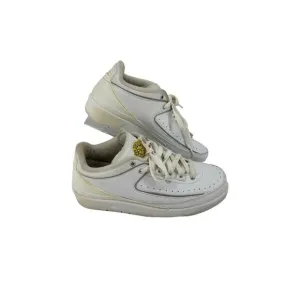 Air Jordan 2 Retro Low 2005 White Varsity Maize Youth 5.5
