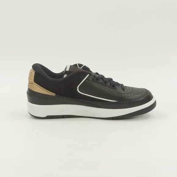 Air Jordan 2 Retro Low 'Black Metallic Gold' DX4401-001 Multi Size