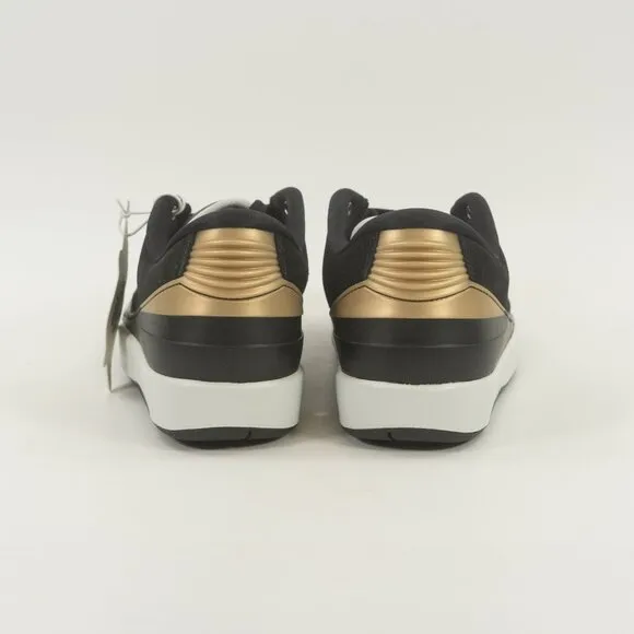 Air Jordan 2 Retro Low 'Black Metallic Gold' DX4401-001 Multi Size
