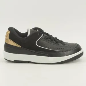 Air Jordan 2 Retro Low 'Black Metallic Gold' DX4401-001 Multi Size