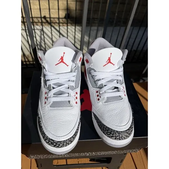 Air Jordan 3 Retro (GS) ‘Fire Red’ - Size 7Y DM0967-160 VNDS Worn 1X