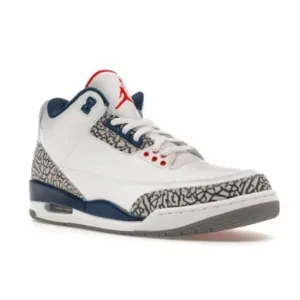 Air Jordan 3 Retro OG Shoes Men 8 White True Blue 85426-106 Jumpman New