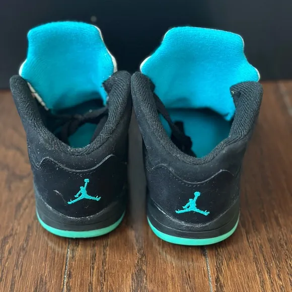 Air jordan 5 retro aqua toddler unisex