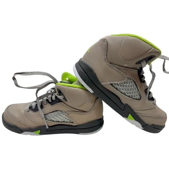 Air Jordan 5 Retro Green Bean Grey Size 2.5C / DQ3735-003