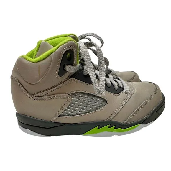 Air Jordan 5 Retro Green Bean Grey Size 2.5C / DQ3735-003