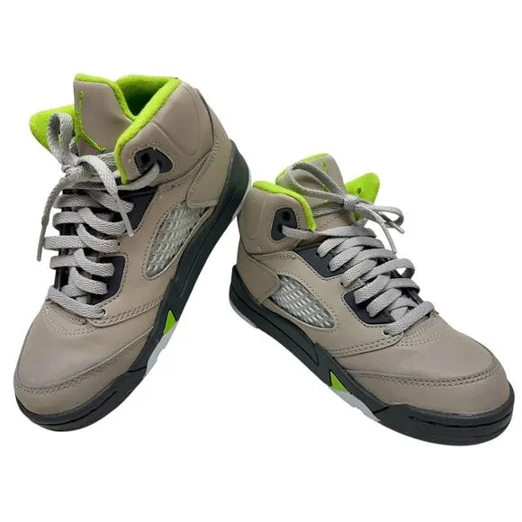 Air Jordan 5 Retro Green Bean Grey Size 2.5C / DQ3735-003