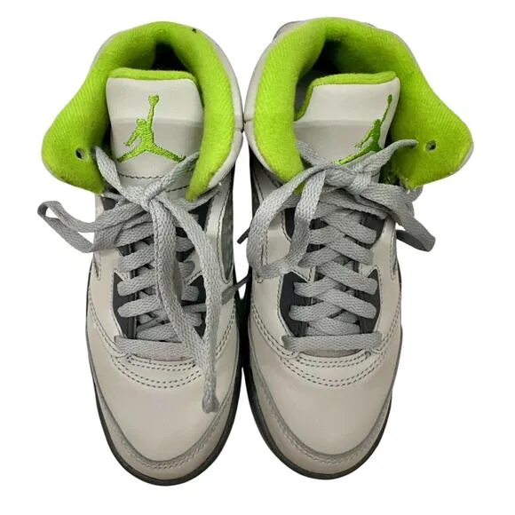 Air Jordan 5 Retro Green Bean Grey Size 2.5C / DQ3735-003