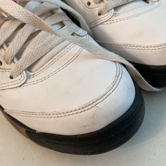 Air Jordan 5 Retro GS Fire red shoes 440888-100