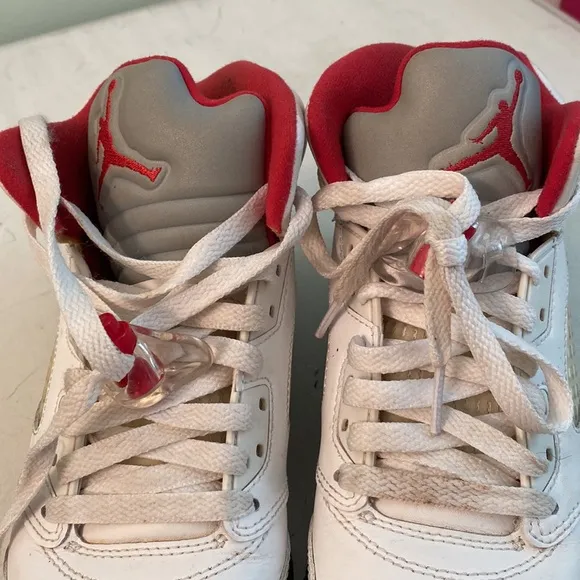 Air Jordan 5 Retro GS Fire red shoes 440888-100