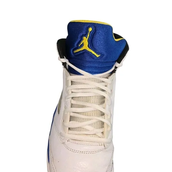 Air Jordan 5 Retro Mens Laney 2013 OG Shoes Size 12 Basketnall 136027-189
