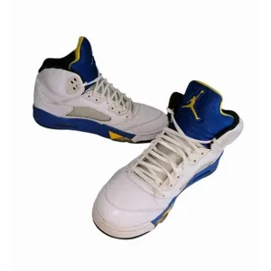 Air Jordan 5 Retro Mens Laney 2013 OG Shoes Size 12 Basketnall 136027-189