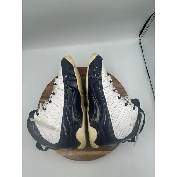 Air Jordan 9 Retro UNC Shoes Sneakers Men’s 10.5 White Obsidian Blue Basketball