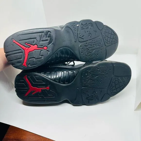 AIR JORDAN IX 9 Retro Red Black Charcoal Lace Up Sneakers Shoes Size US 13