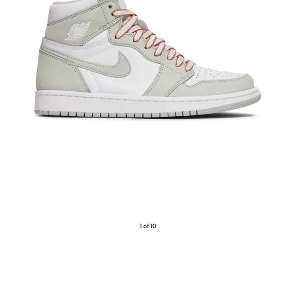 Air Jordan Retro 1 Seafoam Size 8W / 6.5Y