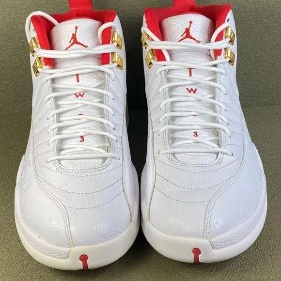 Air Jordan Retro 12 &quot;Fiba&quot; sneaker shoes mens size  11.5