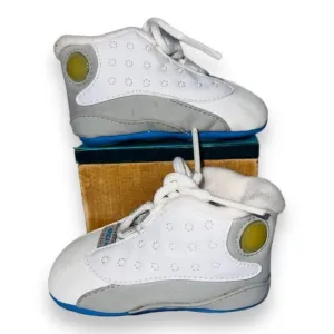 Air Jordan Retro 13 XIII 2004 White / Grey / University Blue 310274-103 Infant 2